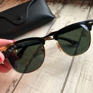 RayBan club master polarized